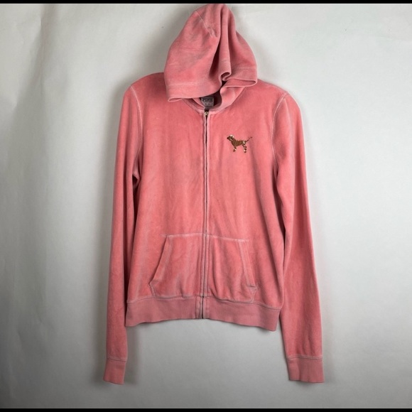 PINK Victoria’s Secret zip up Hoodie - Picture 3 of 3
